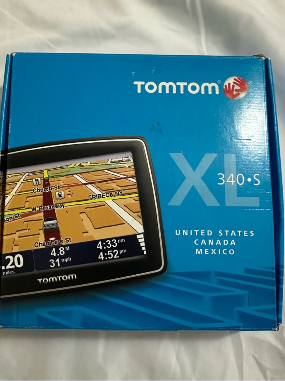 TOMTOM XL 340·S GPS Navigator - Blue/Black.